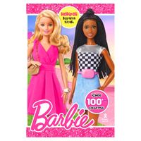 DOĞAN BOYAMA KİTABI BARBİE 100+ ÇIKARTMA 1