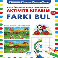 MARTI AKTİVİTE KİTABI FARKI BUL 4+ YAŞ 1