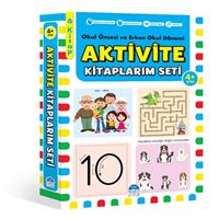 MARTI ETKİNLİK KİTABI AKTİVİTE KİTAPLARIM SETİ +4YAŞ 1