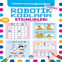 MARTI ETKİNLİK KİTABI ROBOTİK KODLAMA KOPARMALI KIRMIZI 1