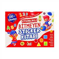 BICIRIK BİTMEYEN STİCKER KİTABI ETKİNLİKLİ 200+ ÇIKARTMA 1