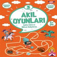 DOKUZ ETKİNLİK KİTABI AKIL OYUNLARI :3 5+YAŞ 1