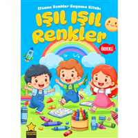 EFSANE RENKLER BOYAMA KİTABI 4 ÇEŞİT RENKLİ ÖRNEKLİ 48 SAYFA 19X27 CM 40 LI 4
