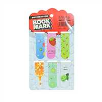 BOOKMARK MANYETİK KİTAP AYRACI DBK-02 FRUİT 6 LI 45 PK 4