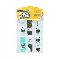 BOOKMARK MANYETİK KİTAP AYRACI DBK-04 CATS 6 LI 45 PK 3