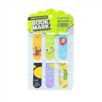 BOOKMARK MANYETİK KİTAP AYRACI DBK-05 FUNNY 6 LI 45 PK 2
