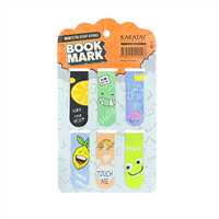 BOOKMARK MANYETİK KİTAP AYRACI DBK-05 FUNNY 6 LI 45 PK 4