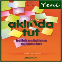 PENCERE SEY EĞİTİM KİTABI AKLINDA TUT BELLEK GELİŞTİRME ÇALIŞMALARI 1