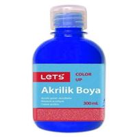 LETS AKRİLİK BOYA 300 ML METALİK MAVİ L-5243 1