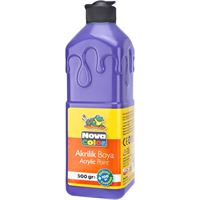 NOVA COLOR AKRİLİK BOYA 500 ML MOR NC-389 1