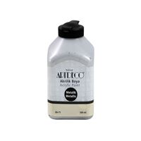 ARTDECO AKRİLİK BOYA 500 ML METALİK GÜMÜŞ 3722 1