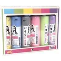 MONALİSA AKRİLİK BOYA ŞİŞE 70 ML 6 RENK CHALKY SD1006C 1