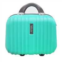 TRAVEL POLO MAKYAJ ÇANTASI ABS ANK1001M SU YEŞİLİ 1