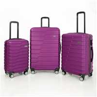 TRAVEL POLO - HUUP VALİZ ABS ANK1021 MÜRDÜM 3 LÜ SET 2