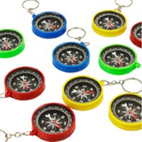 FASHİON ANAHTARLIKLI PUSULA 12 Lİ 1