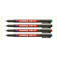 EDDİNG ASETAT KALEMİ 141 F MAVİ 10 LU 1