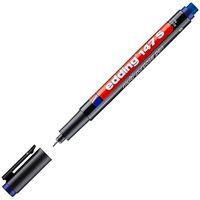 EDDİNG ASETAT KALEMİ 147 S MAVİ SİLGİLİ 10 LU 1