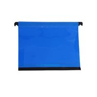 LİDER ASKILI DOSYA TELLİ PLASTİK MAVİ 10 LU L-105 1