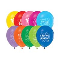 BALONEVİ BALON BASKILI İYİKİ DOĞDUN-DOĞUM GÜNÜN KUTLU OLSUN 100 LÜ 1
