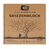 ALEX BLOKNOT KRAFT SPİRALLİ A4 60 YP YATAY ALX-1022 1