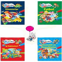 PARILTI BOYAMA KİTABI EĞLENDİREN BOYAMA DİZİSİ 12 Lİ 1