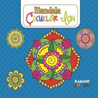 KARATAY MANDALA BOYAMA KİTABI ÇOCUKLAR İÇİN MAVİ 1