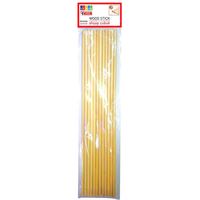 SÜDOR AHŞAP ÇUBUK 30 CM 4 MM 18 Lİ 12 PK BS135 1