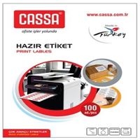 CASSA BİLGİSAYAR ETİKETİ LASER CA-1321 52,5x21,2 1