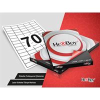 HERBOY BİLGİSAYAR ETİKETİ LASER 40x20 HB-1270 1