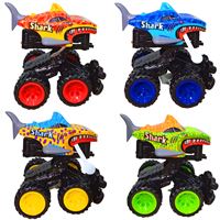 CANEM SÜRTMELİ BALIK ARABA 2021-05A SESLİ IŞIKLI 4 RENK 8 Lİ 3+ 1