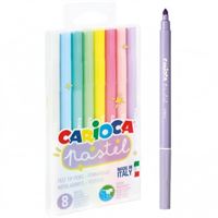 CARİOCA KEÇELİ KALEM PASTEL 8 RENK 43032 1