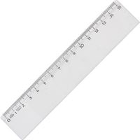 HATAS PLASTİK CETVEL GENİŞ 15 CM 25 Lİ 0140 1