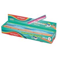 KEYROAD PLASTİK CETVEL EASYLİNER 30 CM 24 LÜ KR971326 1
