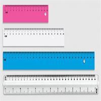 RİO PLASTİK CETVEL 30 CM NEON ÖĞRENCİ 36 LI 211 1