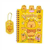 MİSYON NOT DEFTERİ STİCKERLİ CY-BF-B A6 SPİRALLİ ÇİZGİ KARAKTER 24 YP 24 LÜ 4