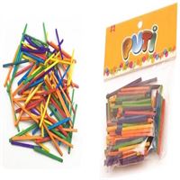 PUTİ KİBRİT ÇÖPÜ RENKLİ 200 LÜ 00954 1