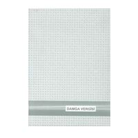 DİLMAN DAMGA VERGİSİ DEFTERİ 5373 KARTON KAPAK 22x31.5 40 YP NUMARALI 1
