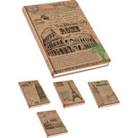 KESKİN KRAFT DEFTER 410150-99 VOYAGE SERT KAPAK CİLTLİ 14x20 120 YP. 1