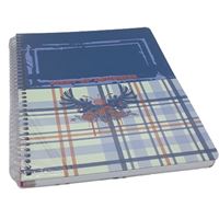 MCOLOR DEFTER A4 SERT KAPAK SPİRALLİ 100 YP KARELİ 1