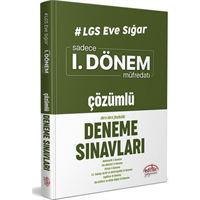 EDİTÖR DENEME ÇÖZÜMLÜ 1.DÖNEM LGS EVE SIĞAR 1