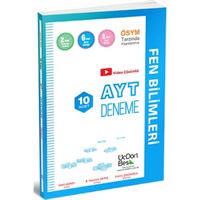 ÜÇDÖRTBES DENEME FEN BİLİMLERİ AYT 10 LU (İADESİZ) 1