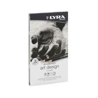 LYRA ART DESİGN DERECELİ KALEM SETİ 12 Lİ METAL KUTU L1111120 1