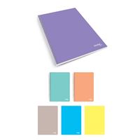 NOTTE A4 SPİRALLİ PLASTİK KAPAK DEFTER PASTEL 100/1 6’LI 60-338 1