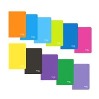 NOTTE TREND DEFTER A4 PP KAPAK DİKİŞLİ 100 YP KARELİ 6 LI 10-353 1