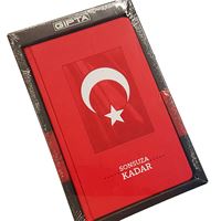 GIPTA DEFTER SONSUZA KADAR DİKİŞLİ SUNİ DERİ 13x21 120 YP ÇİZGİLİ 1