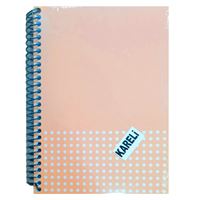 MCOLOR DEFTER DİARY 17x24 SERT KAPAK SPİRALLİ 100 YP KARELİ 1