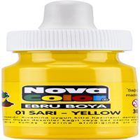 NOVA COLOR EBRU BOYASI ŞİŞE 30 ML SARI NC-240 1