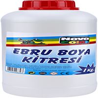 NOVA COLOR EBRU BOYA KİTRESİ NC-250 ŞİŞE 1000 ML. 1