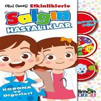 LİMON KİDS EĞİTİM KİTABI OKUL ÖNCESI ETKİNLİKLERLE SALGIN HASTALIKLAR - KORONA VE DİĞERLERI 1