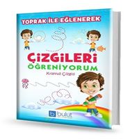 BULUT EĞİTİM KİTABI TOPRAK İLE EĞLENEREK ÇİZGİLERI ÖĞRENİYORUM 1
